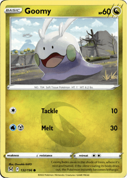 2022 Goomy #132 Lost Origin