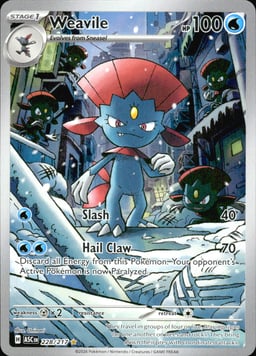 2026 Weavile #228 Ascended Heroes