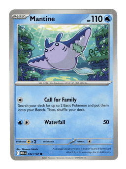 2025 Mantine #32 Mega Evolution