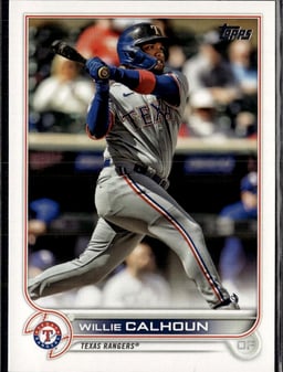 2022 Willie Calhoun #581 Topps