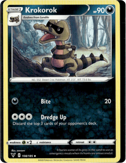 2020 Krokorok #108 Vivid Voltage
