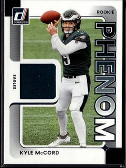 2025 Kyle McCord #RPJ-KMD Donruss Rookie Phenom Jersey