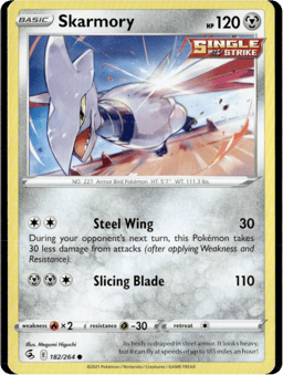 2021 Skarmory #182 Fusion Strike