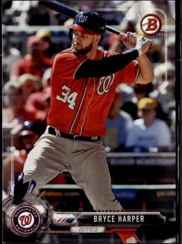 2017 Bryce Harper #3 Bowman