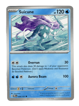 2025 Suicune #24 Prismatic Evolutions