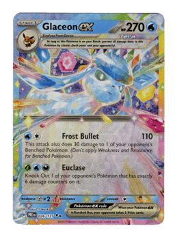 2025 Glaceon ex #26 Prismatic Evolutions