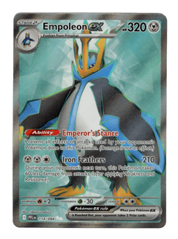 2025 Empoleon ex #114 Phantasmal Flames