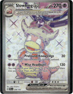 2023 Slowking ex #238 Paldea Evolved