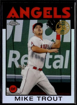 2020 Mike Trout #86C-2 Topps Chrome