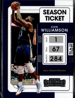 2022 Zion Williamson #35 Contenders Basketball