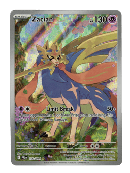 2025 Zacian #100 Phantasmal Flames