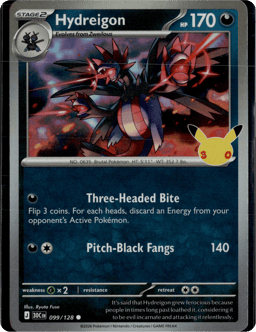 2026 Hydreigon #99 30th Celebration