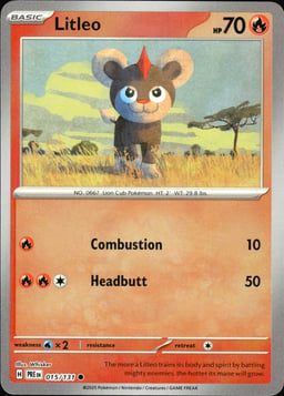 2025 Litleo #15 Prismatic Evolutions