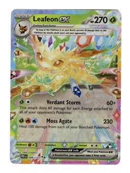 2025 Leafeon ex #6 Prismatic Evolutions