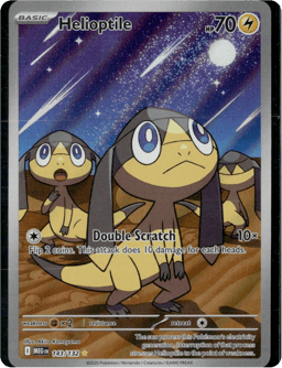 2025 Helioptile #143 Mega Evolution