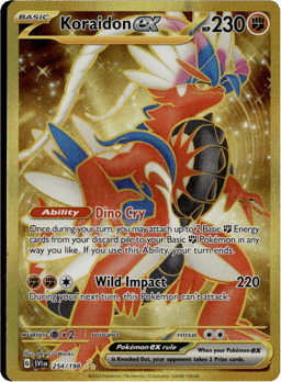 2023 Koraidon ex #254 Scarlet & Violet