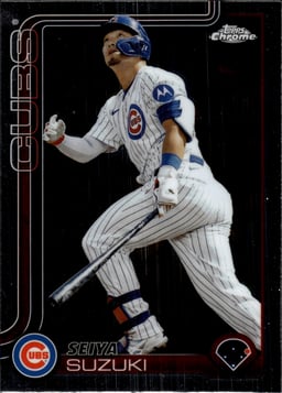 2025 Seiya Suzuki #210 Topps Chrome