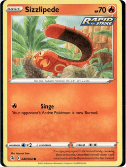 2021 Sizzlipede #47 Fusion Strike