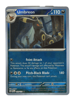 2025 Umbreon  (Poke Ball)  #59 Prismatic Evolutions