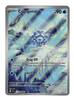 2025 Cryogonal #111 Black Bolt