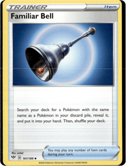 2020 Familiar Bell #161 Darkness Ablaze