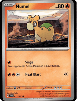 2024 Numel #11 Paldean Fates