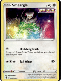 2021 Smeargle #209 Fusion Strike