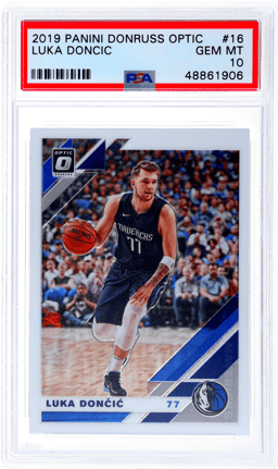 2019 Donruss Optic Luka Doncic #16 PSA 10