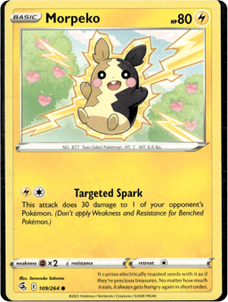 2021 Morpeko #109 Fusion Strike