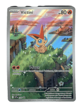 2023 Victini #208 Scarlet & Violet Black Star Promos
