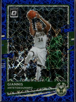 2020 Giannis Antetokounmpo #29 Donruss Optic Blue