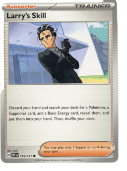 2025 Larry's Skill #115 Prismatic Evolutions