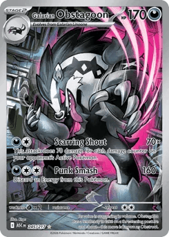 2026 Galarian Obstagoon #245 Ascended Heroes