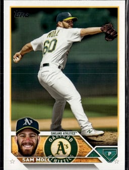 2023 Sam Moll #8 Topps