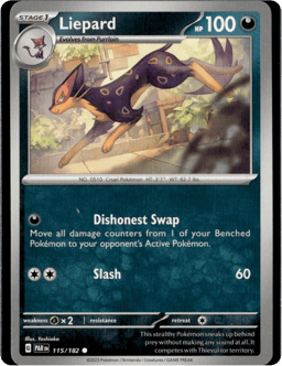 2023 Liepard #115 Paradox Rift