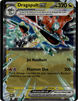 2025 Dragapult ex #73 Prismatic Evolutions
