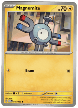 2025 Magnemite #45 Mega Evolution