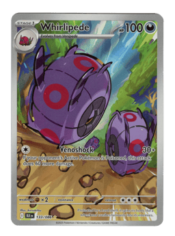 2025 Whirlipede #133 Black Bolt