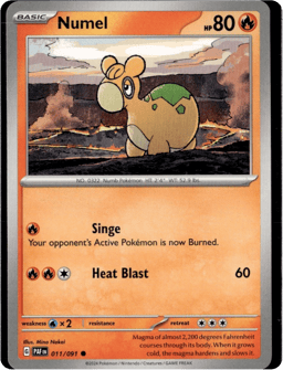 2024 Numel #11 Paldean Fates