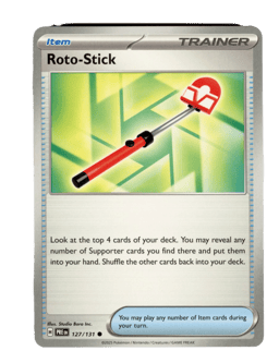 2025 Roto-Stick #127 Prismatic Evolutions