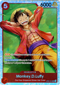 2025 Monkey.D.Luffy (foil) #14 EX Gear 5