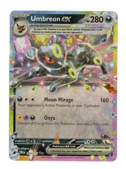 2025 Umbreon ex #60 Prismatic Evolutions