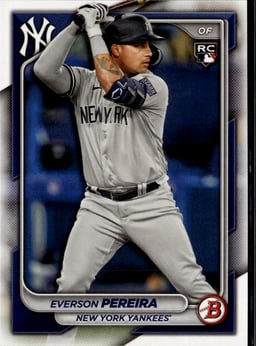 2024 Everson Pereira #93 Bowman