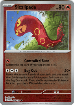 2026 Sizzlipede #9 Pitch Black