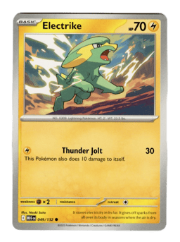 2025 Electrike #49 Mega Evolution