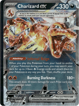 2024 Charizard ex #54 Paldean Fates