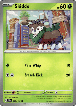 2023 Skiddo #11 Scarlet & Violet