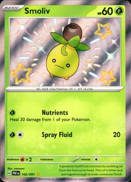 2024 Smoliv #102 Paldean Fates