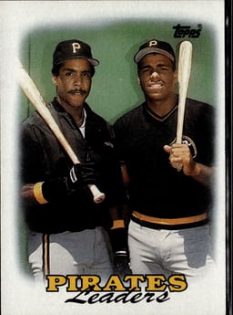 1988 Barry Bonds #231 1987 Team Leaders