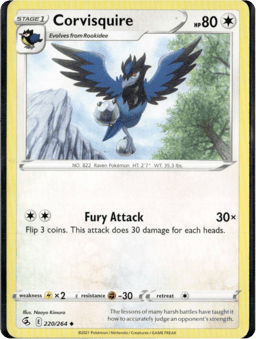 2021 Corvisquire #220 Fusion Strike